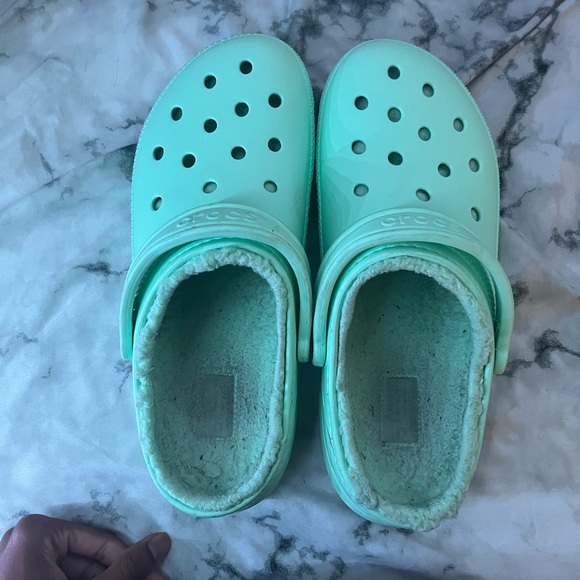 Shoes | Mint Green Crocs Size 95 | Poshmark